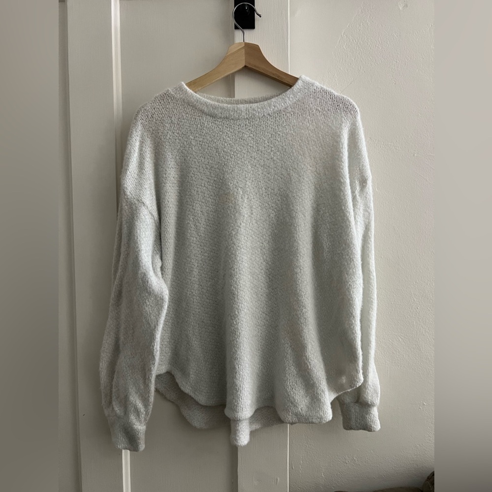 Hollister White Sweater